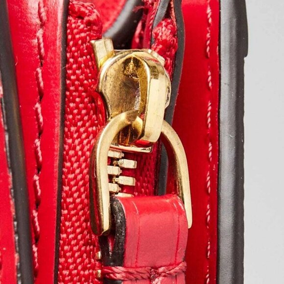 Louis Vuitton Cherry Red Monogram Vernis Trunk Clutch Bag - Picture 5 of 12
